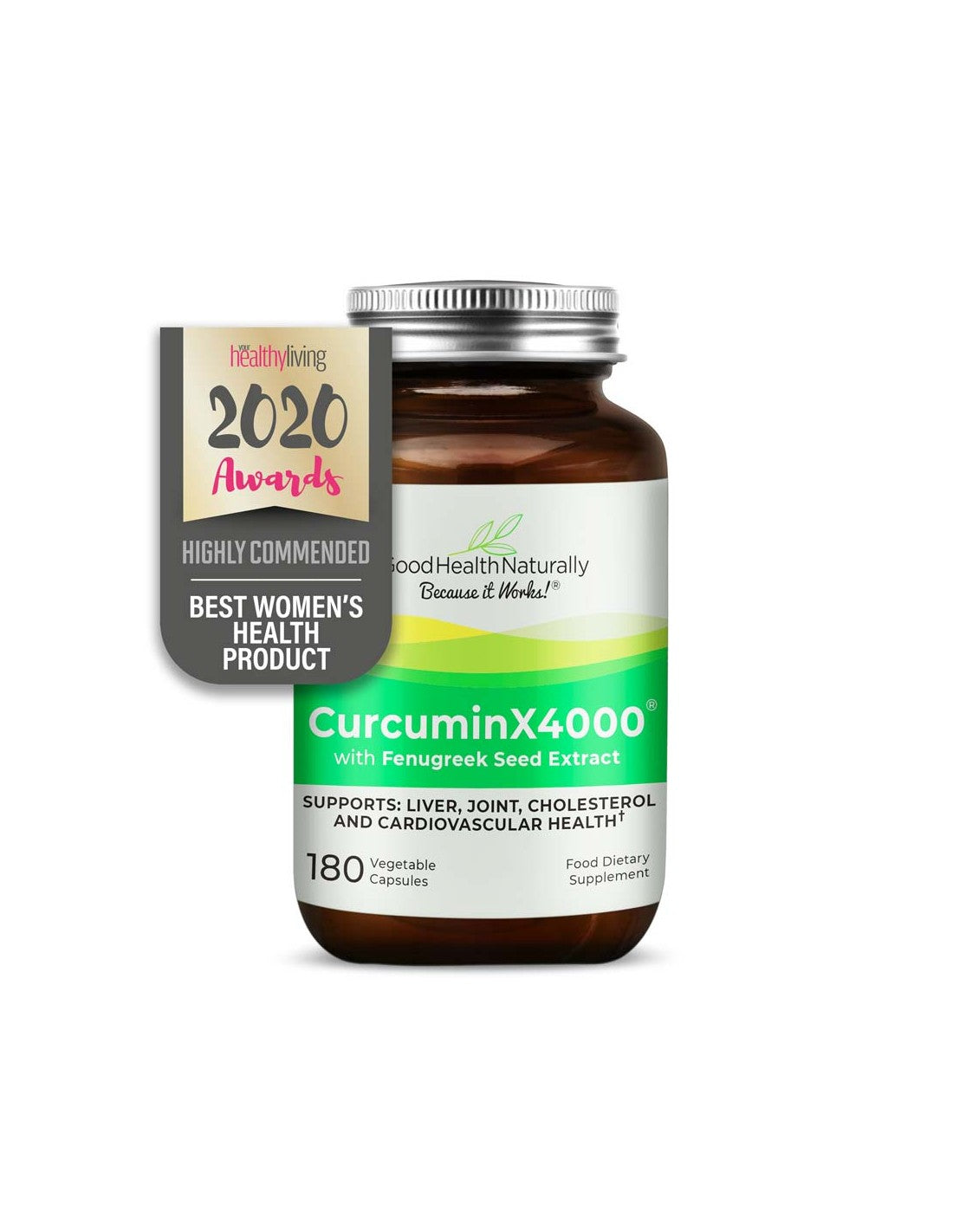 CurcuminX4000™ with Fenugreek Capsules