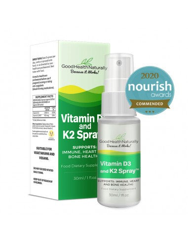 Vitamin D3 and K2 Sublingual Spray™